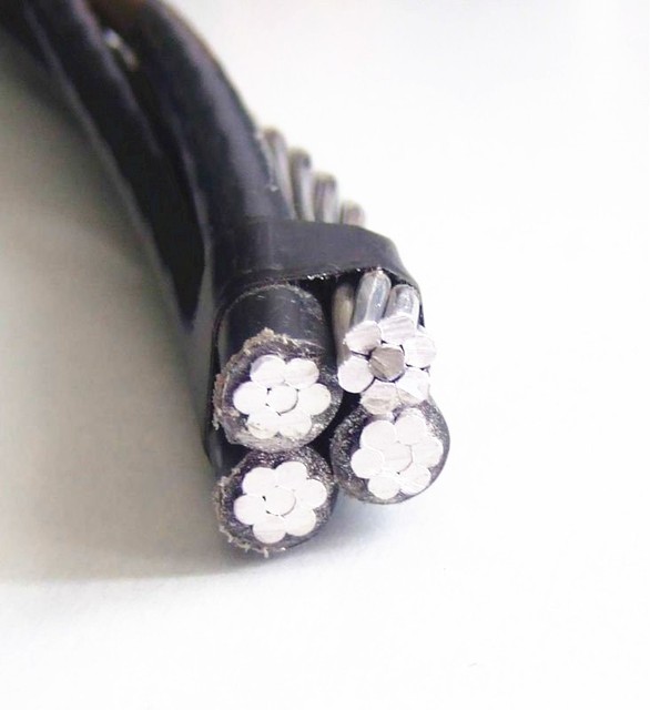 0.6-1KV Aluminum Conductor PVC/PE/XLPE Insulated Low Voltage Overhead Electric Transmission ABC-Aerial Bundled Cable