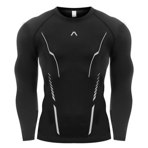 Ensemble <span class=keywords><strong>de</strong></span> sous-vêtements thermiques doublés en polaire pour hommes, pour la course à pied, l'entraînement, le <span class=keywords><strong>ski</strong></span>, vêtements <span class=keywords><strong>de</strong></span> sport d'hiver transfrontaliers - Product Image 3