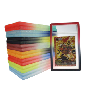 Protections sur mesure pour cartes de collection classées, idéales pour les cartes de sport, <span class=keywords><strong>Pokémon</strong></span>, MTG <span class=keywords><strong>et</strong></span> Yu-Gi-Oh, disponibles en plusieurs couleurs - Product Image 1