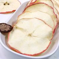 Gedroogde appelchips, natuurlijke gedroogde appelchips, zoete gedroogde fruitsnack, groothandel, voedselveilig, FD gedroogde appelblokjes, aanbieding