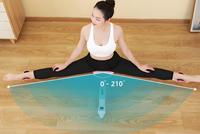Cheongar Gym Fitness – Machine d'étirement portable et pliable en acier allié pour yoga, avec roue réglable pour la flexibilité et la mise en forme des jambes