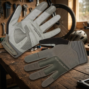 Gants de musculation en cuir de fibre de carbone respirants à doigts entiers, antichoc - Product Image 2