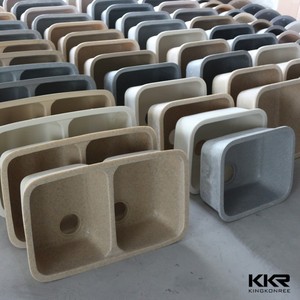 <span class=keywords><strong>De</strong></span> estilo italiano, piedra Artificial blanco diseño <span class=keywords><strong>de</strong></span> superficie sólida <span class=keywords><strong>de</strong></span> fregadero <span class=keywords><strong>de</strong></span> la <span class=keywords><strong>cocina</strong></span> - Product Image 5