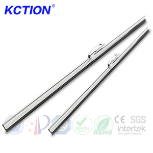 KCtion อะแดปเตอร์เหล็กที่ปัดน้ำฝน, อะไหล่รถยนต์ยางธรรมชาติชนิดกลางกรอบโลหะที่ปัดน้ำฝนล็อคด้านบนอะแดปเตอร์ที่ปัดน้ำฝนเหล็ก - Product Image 1