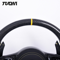 Volant en fibre de carbone pour Mercedes-Benz C63 E63 W213 C43 A45 G63 G500 S63 GLA45 GLS63 W204 W205 AMG avec éclairage LED