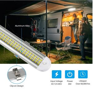 Barre lumineuse intérieure LED 12 V 120LED 1500LM 8W DC 12 Volt LED Strip Lights ON/OFF pour voitures RVs Vans Camions Camion Camper - Product Image 6
