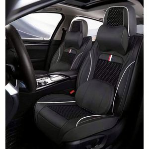 ปลอกหุ้มเบาะรถยนต์ PU ลินินแบบกำหนดเองได้สุดหรูสำหรับ Abarth Bora/Capri 0020 ปลอกหุ้มเบาะรถยนต์สำหรับสัตว์เลี้ยง อุปกรณ์ตกแต่งภายในรถยนต์ - Product Image 3