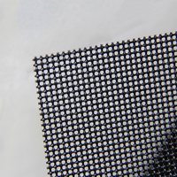 Grillage de sécurité en acier inoxydable noir haute résistance pour fenêtres, portes et bâtiments résidentiels modernes