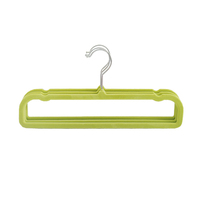 Nouveau design Velvet Pant Hanger Space Save Flocked Trouser Hanger