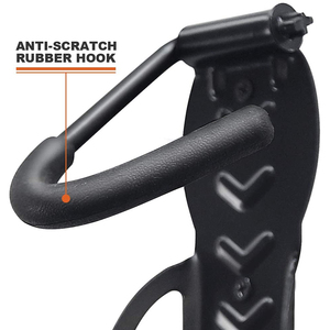 Râtelier pour vélo en acier vertical mural crochet <span class=keywords><strong>garage</strong></span> intérieur d'attelage <span class=keywords><strong>porte</strong></span>-vélos - Product Image 3