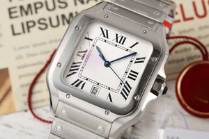 Reloj Mecánico Automático Elegante y Moderno con Correa de Acero Inoxidable, Ventana de Calendario y Cristal de Zafiro - Product Image 1