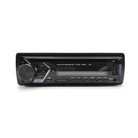 Reproductor de DVD FM para coche 1 Din con BT Panel frontal desmontable/fijo CD de coche VCD MP3 AM sintonizador con LCD a color