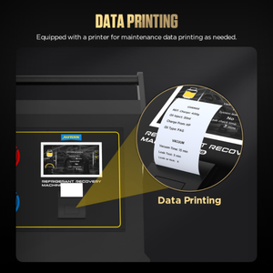 Máquina <span class=keywords><strong>de</strong></span> <span class=keywords><strong>recarga</strong></span> <span class=keywords><strong>de</strong></span> recuperación <span class=keywords><strong>de</strong></span> CA dual completamente automática R134a, máquina <span class=keywords><strong>de</strong></span> llenado y recuperación <span class=keywords><strong>de</strong></span> refrigerante <span class=keywords><strong>de</strong></span> <span class=keywords><strong>aire</strong></span> <span class=keywords><strong>acondicionado</strong></span> <span class=keywords><strong>de</strong></span> coche para automoción - Product Image 6