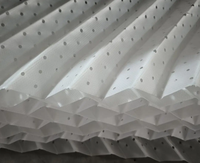 Emballage structuré en plastique multi-usages pour tour de refroidissement, tour de neutralisation, séparation huile-eau