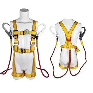 Harnais de sécurité complet pour travaux d'escalade sur lignes électriques, <span class=keywords><strong>ceinture</strong></span> de sécurité industrielle à longueur réglable, <span class=keywords><strong>protection</strong></span> contre les chutes, directement de l'usine - Product Image 1