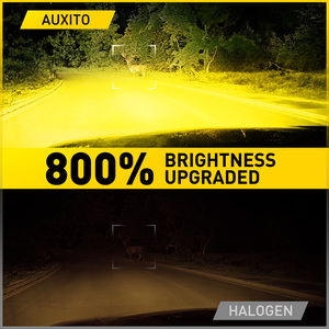 Luces LED AUXITO H4/9003/HB2 Blancas y Amarillas de 26w 6500k, Bombillas para Faros Delanteros de Automóviles y Motocicletas - Product Image 3