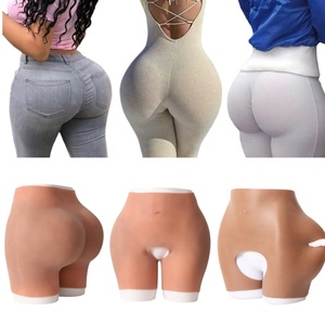 Cheeky Silicone Silicon Padded Panties Shapewear <strong>Bigger</strong> Butt Corset Slimming Butt Lifter Tummy Control Panties <strong>Bra</strong> for Women - Product Image 1