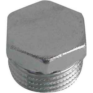 3/4 Inch CHROMED BRASS HEXAGONAL MALE CAP <b>Turning</b> <b>Tool</b> - Product Image 1