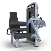 Machine de flexion/extension des jambes assise CZFIT - Construction en acier, pile de poids de 400 kg, entraîneur multifonction pour les jambes et le tronc