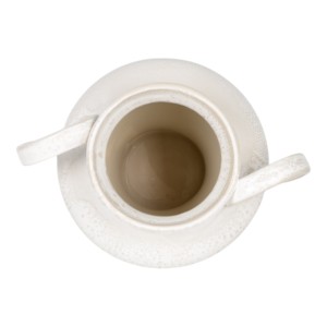 Vaso in ceramica con manici curvi, vaso decorativo per fiori, per soggiorno e camera da letto, decorazione per la casa - Product Image 5