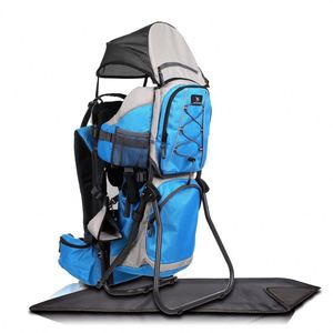 Échantillon gratuit Porte-bébé multifonctionnel imperméable en tissu Oxford et polyester, style sac à dos - Product Image 1