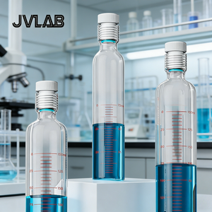 Tube colorimétrique en verre à paroi épaisse pour hydrolyse par réaction sous pression, 5-3000 ml, avec bouchon à vis et revêtement en PTFE, pour digestion des acides aminés TP <span class=keywords><strong>TN</strong></span> - Product Image 5