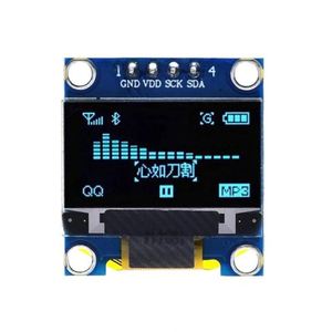 Module d'écran d'affichage OLED 0.96 "pouces <span class=keywords><strong>I2C</strong></span> IIC 128x64 SS - D - 1306 3.3V-<span class=keywords><strong>5V</strong></span> Bleu/bleu Jaune/Blanc <span class=keywords><strong>ESP32</strong></span> ESP8266 - Product Image 3
