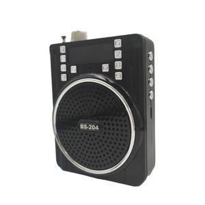 Amplificador de voz de altavoz <span class=keywords><strong>FX</strong></span> Teacher Guide con radio FM y micrófono de grabación alimentado por batería, BS-204 - Product Image 3