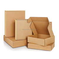 Boîte d'emballage cadeau boîte d'emballage en papier kraft boîte d'emballage en carton rigide en papier kraft boîte d'emballage pour brownies personnalisés en papier kraft