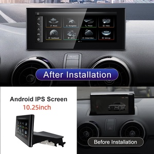 HFMidia Qualcomm Snapdragon 680 6225 2.4GHz CarPlay sans fil pour AUDI A1 de 2013 à 2018 Lecteurs multimédias de voiture vidéo GPS Navi - Product Image 5