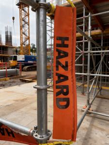 Bandes <span class=keywords><strong>de</strong></span> signalisation réfléchissantes en tissu Oxford 600D <span class=keywords><strong>orange</strong></span>, résistantes à l'usure et aux déchirures, idéales pour les travaux <span class=keywords><strong>de</strong></span> construction en extérieur - Product Image 3