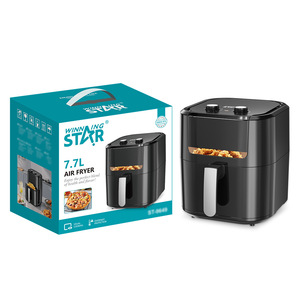Freidora de Aire Winningstar de Gran Capacidad (7.7L), Estándar del Reino Unido y la UE, para Pollo Frito, Papas Fritas, Tartaletas de Huevo y Carne Asada - Product Image 1