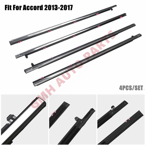 Cho <span class=keywords><strong>Honda</strong></span> phù hợp 2013 2014 2015 2016 2017 xe bên ngoài cửa sổ khuôn weatherstrip vành đai con dấu thời tiết dải nhựa <span class=keywords><strong>TRIM</strong></span> - Product Image 2