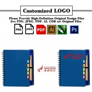 Memo Pad Custom Printed Notepads with Logo Promotional Personalized Business <b>Note</b> <b>Sticky</b> for Office Corporate Giveaways - Product Image 2