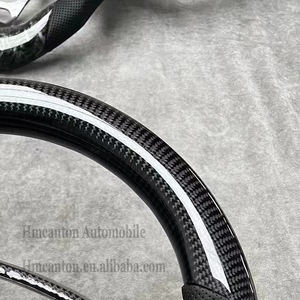 Vente en gros de <span class=keywords><strong>volant</strong></span> en cuir perforé en fibre de carbone pour Infiniti <span class=keywords><strong>G27</strong></span> G37 Accessoire de voiture de haute qualité bon marché - Product Image 6