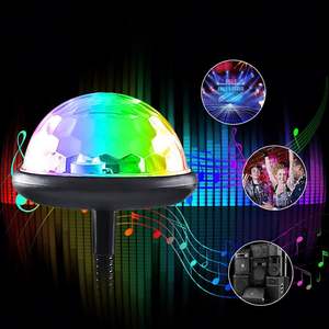 USB Mini Disco Ball <span class=keywords><strong>Magic</strong></span> Stroboscope Lights moving retro poj dj mini laser led stage lights 2022 for Car Atmosphere Room Decorations - Product Image 1