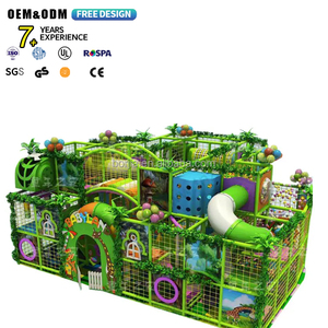 Parque Infantil Interior con Piscina de Pelotas, Tobogán y Estructura de Escalada para Niños, Uso Comercial - Product Image 1