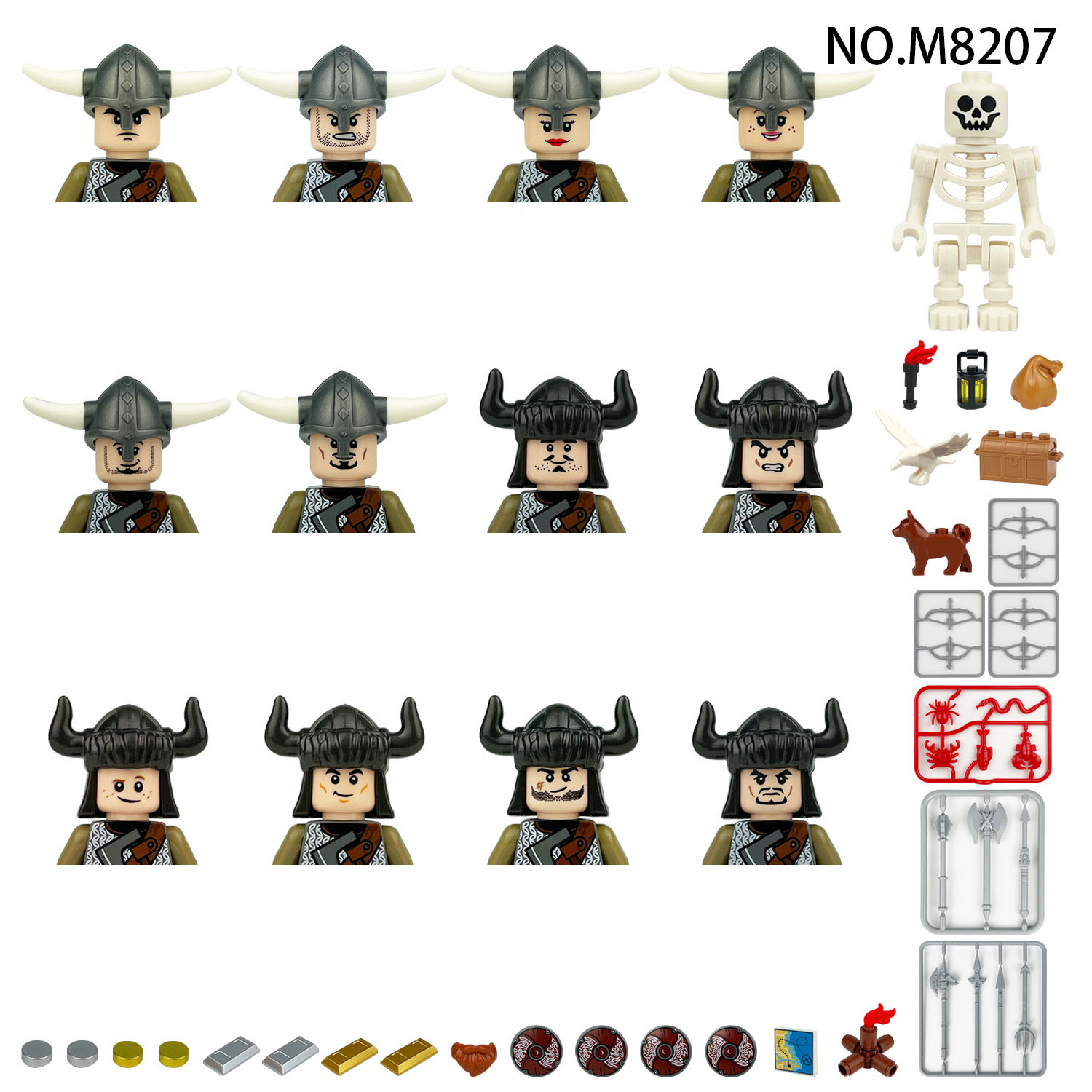 M8207 Buy 12 pcs for one set