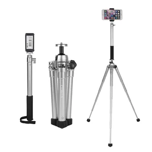 Dslr Tripod Coman Silver Portable Lightweight Table Mini Tripod Stand For Dslr Camera