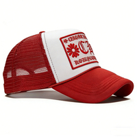 Gorra Trucker de 5 Paneles Bordada Plana con Espuma y Cuerda para Deportes y Béisbol del Fabricante