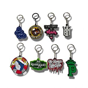 Llavero de PVC Suave Personalizado de Fábrica / Llaveros de Goma / Llavero de Silicona con su Propio Logotipo, Llavero de PVC Suave 2D/3D - Product Image 1