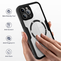 Coque pour iPhone 18 Pro Max/18 Pro/17 Air/16E/15 Plus, magnétique, double face, antichoc, transparente, protection intégrale 360°