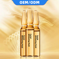 Sérum Ampoule à la Vitamine C et à l'Acide Hyaluronique, Lifting et Raffermissement du Visage