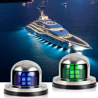 Lumières LED de haute qualité en acier inoxydable ZhenXin pour pièces marines, lumières sous-marines 12V, lumières de navigation fluorescentes, bateau, yacht