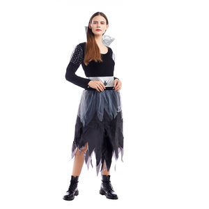 <span class=keywords><strong>Femme</strong></span> <span class=keywords><strong>Vampire</strong></span> Sorcière Costume Cosplay Mascarade Fête Cosplay Gothique Halloween <span class=keywords><strong>Robe</strong></span> - Product Image 1