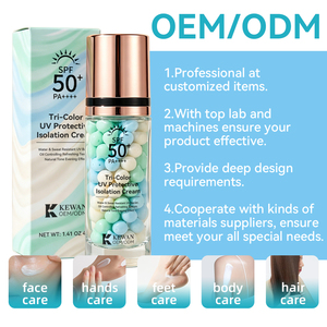 <span class=keywords><strong>Crema</strong></span> Solare Viso OEM ODM SPF 50+ PA++++ con Protezione UV e Isolamento Colorato - Product Image 5