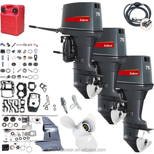 Hot Bán 2 Đột Quỵ 75hp 15HP 25HP 40hp 60hp Thuyền Động Cơ Xăng 75 HP Động Cơ Phía Ngoài - Product Image 1