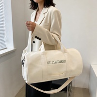 Sac de Sport en Toile Tendance Lilalila pour Femme Léger Portable Extérieur Voyage Fitness avec Fermeture Éclair