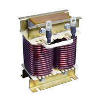 Réacteur monophasé 220V CA à bobinage tout cuivre de type sec pour variateur de fréquence monophasé VFD, personnalisable OEM