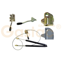 Ressort à gaz en acier rigide à longue durée de vie, verrouillable, pour applications de quincaillerie, avec tailles personnalisées pour ajuster la hauteur